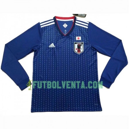 Camiseta de fútbol Japón 1ª equipación Mundial 2018 Manga Larga Camiseta de fútbol Japón 1ª equipación Mundial 2018 Manga Larga