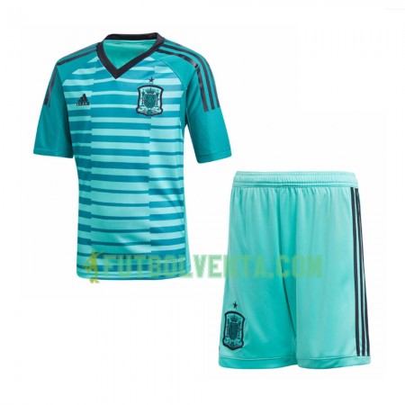 Camiseta de fútbol España Portero Niño 1ª equipación Mundial 2018 Camiseta de fútbol España Portero Niño 1ª equipación Mundial 2018