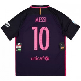 Camiseta de fútbol Barcelona Messi 10 2016-17 Retro 2ª equipación