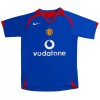 Camiseta de fútbol Manchester United 2005-06 Retro 2ª equipación Camiseta de fútbol Manchester United 2005-06 Retro 2ª equipación