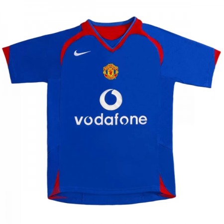 Camiseta de fútbol Manchester United 2005-06 Retro 2ª equipación Camiseta de fútbol Manchester United 2005-06 Retro 2ª equipación