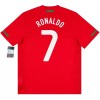 Camiseta de fútbol Portugal Ronaldo 7 2010 Retro 1ª equipación