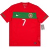 Camiseta de fútbol Portugal Ronaldo 7 2010 Retro 1ª equipación