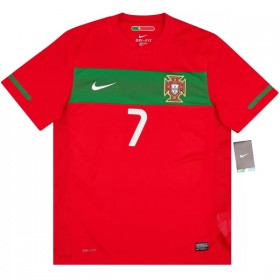 Camiseta de fútbol Portugal Ronaldo 7 2010 Retro 1ª equipación