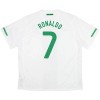 Camiseta de fútbol Portugal Ronaldo 7 2010 Retro 2ª equipación
