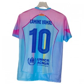 Camiseta de fútbol Barcelona Lamine Yamal 10 2025-26 Azul