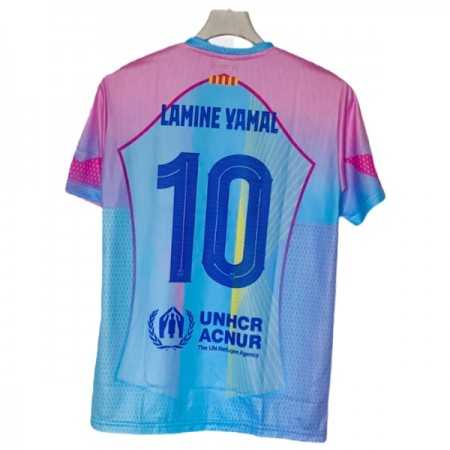Camiseta de fútbol Barcelona Lamine Yamal 10 2025-26 Azul Camiseta de fútbol Barcelona Lamine Yamal 10 2025-26 Azul