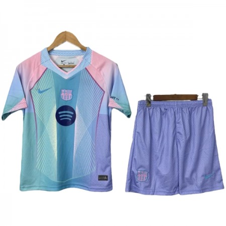 Camiseta de fútbol Barcelona Niño 2025-26 Azul