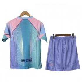Camiseta de fútbol Barcelona Niño 2025-26 Azul