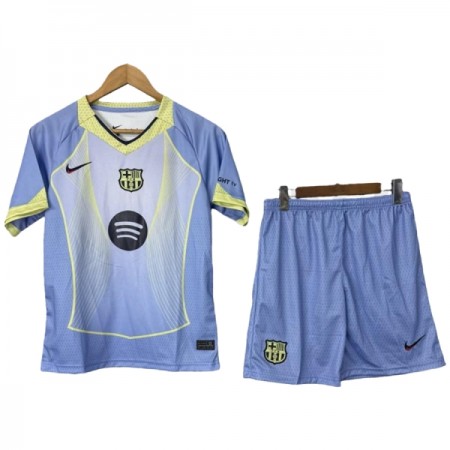 Camiseta de fútbol Barcelona Niño 2025-26 Violeta Camiseta de fútbol Barcelona Niño 2025-26 Violeta
