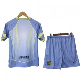 Camiseta de fútbol Barcelona Niño 2025-26 Violeta