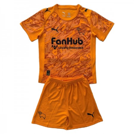 Camiseta de fútbol Derby County Portero Niño 2025-26 Naranja Camiseta de fútbol Derby County Portero Niño 2025-26 Naranja