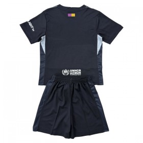 Camiseta de fútbol FC Barcelona Portero Niño 2025-26 Negra