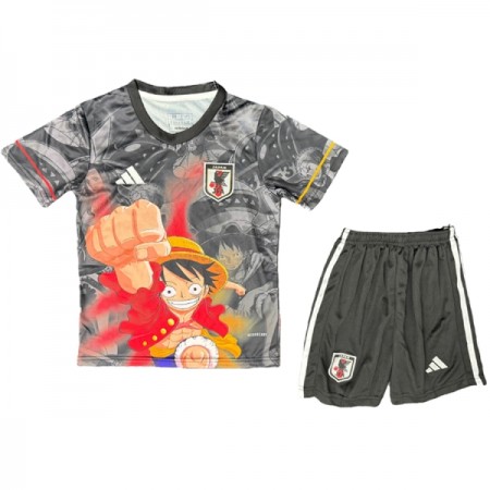 Camiseta de fútbol Japón x Luffy Niño 2025 Camiseta de fútbol Japón x Luffy Niño 2025