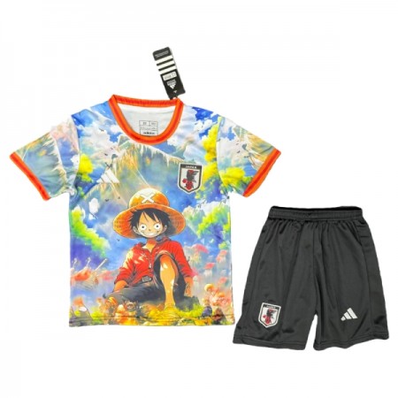 Camiseta de fútbol Japón x OnePiece Niño 2025 Camiseta de fútbol Japón x OnePiece Niño 2025
