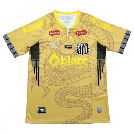 Camiseta de fútbol Santos FC Dragon 2025-26 Amarilla