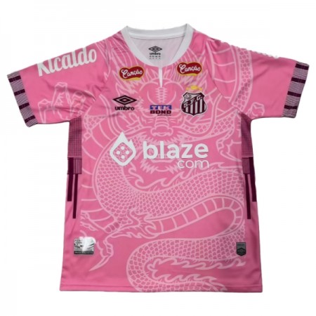 Camiseta de fútbol Santos FC Dragon 2025-26 Rosa Camiseta de fútbol Santos FC Dragon 2025-26 Rosa