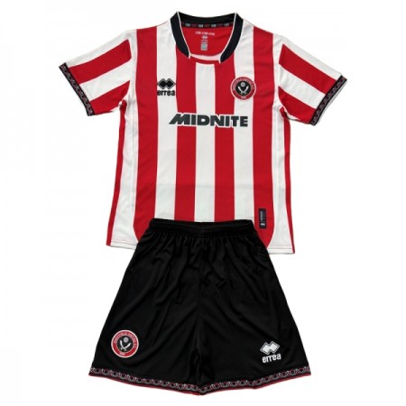 Camiseta de fútbol Sheffield United Niño 1ª equipación 2025-26