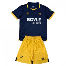 Camiseta de fútbol West Ham United Niño 3ª equipación 2025-26