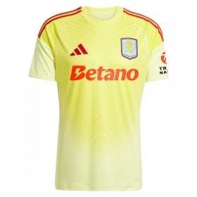 Camiseta de fútbol Aston Villa Portero 2025-26 Amarilla