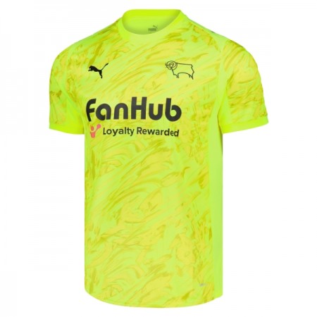 Camiseta de fútbol Derby County Portero 2025-26 Amarilla Camiseta de fútbol Derby County Portero 2025-26 Amarilla