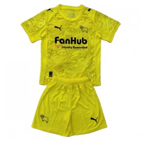 Camiseta de fútbol Derby County Portero Niño 2025-26 Amarilla