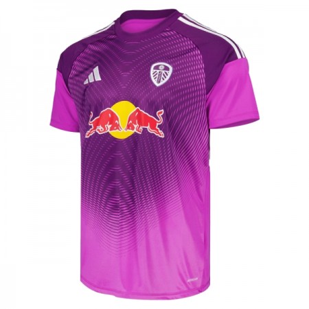 Camiseta de fútbol Leeds United Portero 2025-26 Violeta