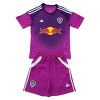 Camiseta de fútbol Leeds United Portero Niño 2025-26 Violeta