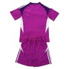 Camiseta de fútbol Leeds United Portero Niño 2025-26 Violeta