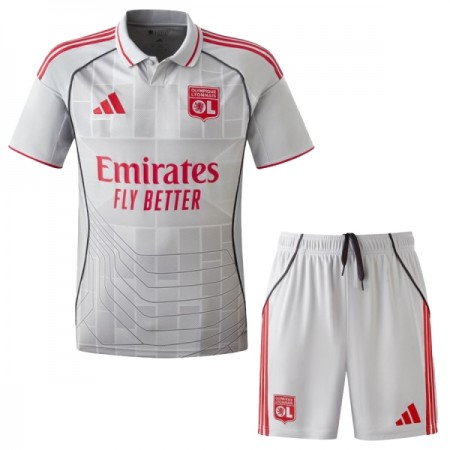 Camiseta de fútbol Olympique Lyonnais Niño 3ª equipación 2025-26