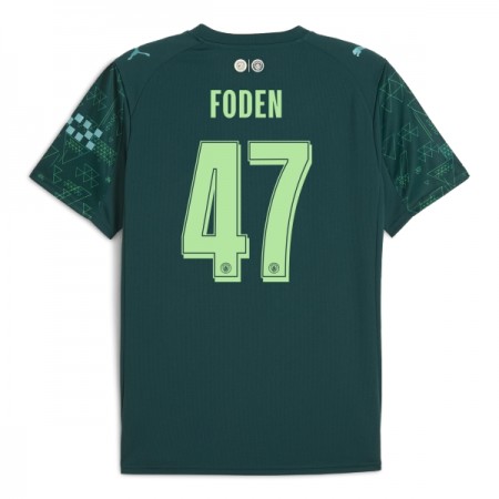 Camiseta de fútbol Manchester City Foden 47 EA Sport 4ª equipación 2025-26