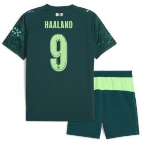 Camiseta de fútbol Manchester City Haaland 9 EA Sport Niño 4ª equipación 2025-26