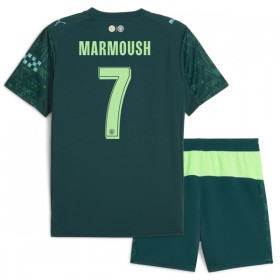 Camiseta de fútbol Manchester City Marmoush 7 EA Sport Niño 4ª equipación 2025-26