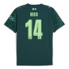 Camiseta de fútbol Manchester City Nico 14 EA Sport 4ª equipación 2025-26