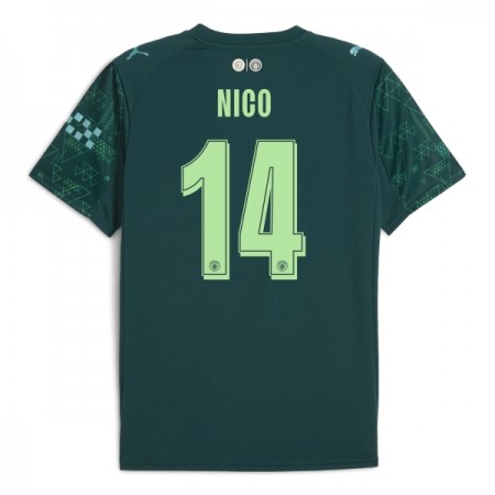 Camiseta de fútbol Manchester City Nico 14 EA Sport 4ª equipación 2025-26