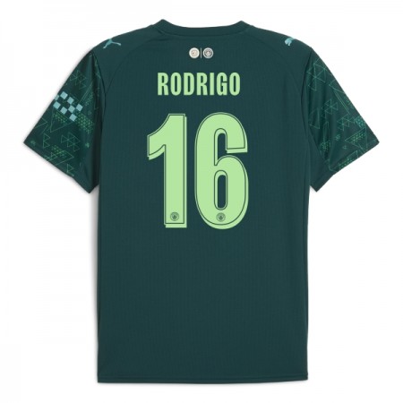 Camiseta de fútbol Manchester City Rodrigo 16 EA Sport 4ª equipación 2025-26