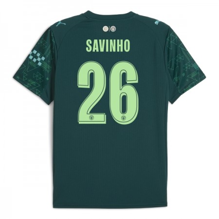 Camiseta de fútbol Manchester City Savinho 26 EA Sport 4ª equipación 2025-26 Camiseta de fútbol Manchester City Savinho 26 EA Sport 4ª equipación 2025-26