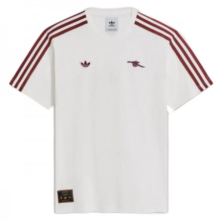 Camiseta de fútbol Arsenal Terrace Icons 2025-26 Blanca