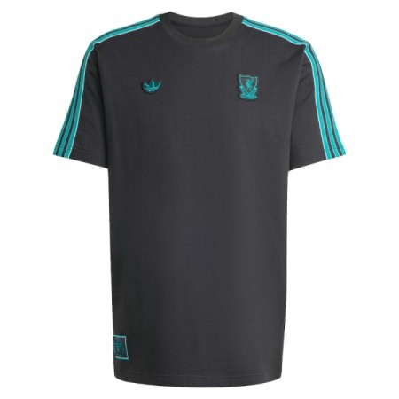 Camiseta de fútbol Liverpool Terrace Icons 2025-26 Negra