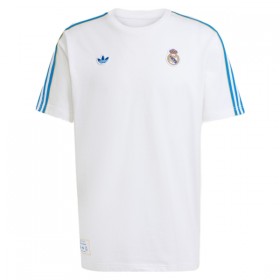 Camiseta de fútbol Real Madrid Terrace Icons 2025-26 Blanca