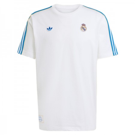 Camiseta de fútbol Real Madrid Terrace Icons 2025-26 Blanca