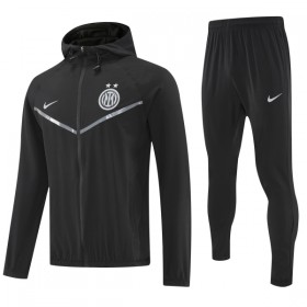 Inter Milan Chaqueta De Entrenamiento Con Capucha 2025-26 Negra