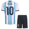Camiseta de fútbol Argentina Messi 10 Niño 1ª equipación Copa Mundial 2026 Camiseta de fútbol Argentina Messi 10 Niño 1ª equipación Copa Mundial 2026