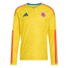 Camiseta de fútbol Colombia 1ª equipación Copa Mundial 2026 Manga Larga Camiseta de fútbol Colombia 1ª equipación Copa Mundial 2026 Manga Larga