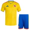 Camiseta de fútbol Colombia Niño 1ª equipación Copa Mundial 2026