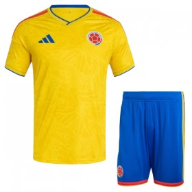 Camiseta de fútbol Colombia Niño 1ª equipación Copa Mundial 2026