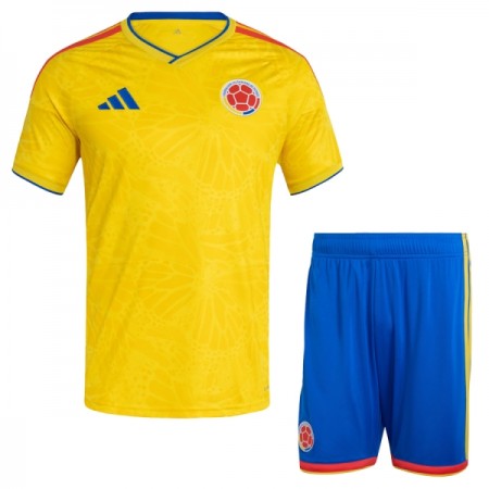 Camiseta de fútbol Colombia Niño 1ª equipación Copa Mundial 2026