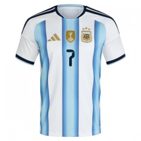 Camiseta de fútbol Argentina De Paul 7 Niño 1ª equipación Copa Mundial 2026