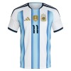 Camiseta de fútbol Argentina Di Maria 11 1ª equipación Copa Mundial 2026