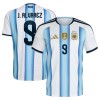 Camiseta de fútbol Argentina J. Alvarez 9 1ª equipación Copa Mundial 2026 Camiseta de fútbol Argentina J. Alvarez 9 1ª equipación Copa Mundial 2026